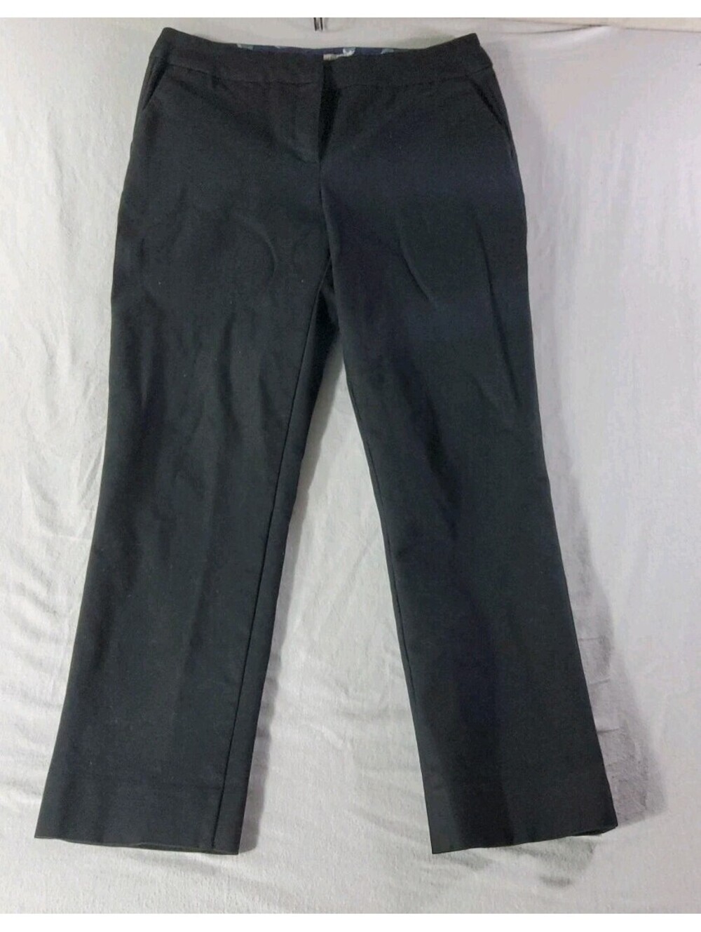 Bodén Pants Slim Fit Trousers Women's US 8 R Black 26" Long Business Casual